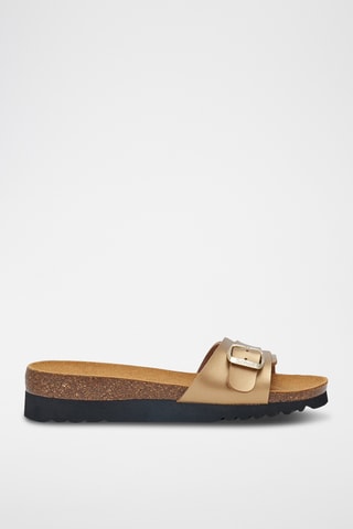 Sandalias de cuña Ginni - Dorado