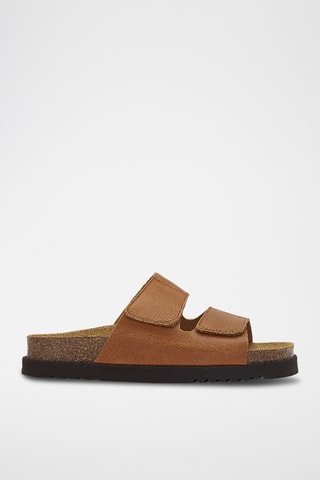 Sandalias de piel Sierra - Marrón