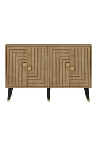 Console 4 portes Ahart  - 120 x 80 x 30 cm