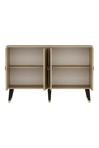 Console 4 portes Ahart  - 120 x 80 x 30 cm