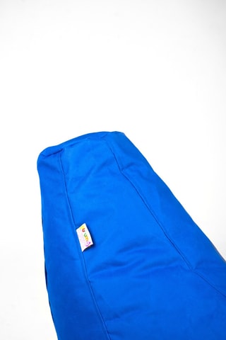 Pouf Damla - Bleu - En tissu imperméable