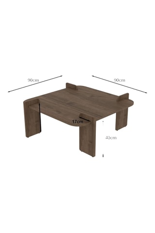 Table basse - 90 x 40 x 90 cm