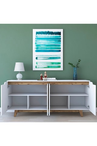 Buffet 4 portes - 180 x 78,6 x 45 cm