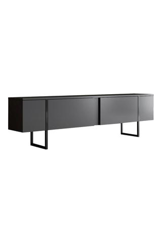 Meuble TV 2 abattants Luxe - 180 x 50 x 30 cm