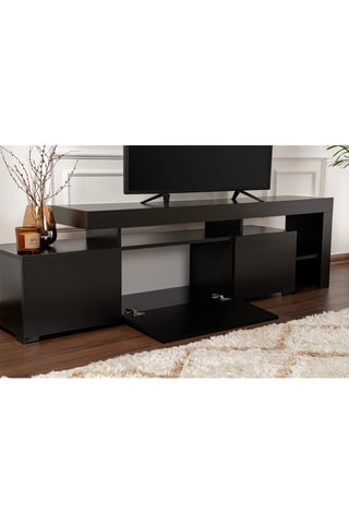 Meuble TV Beliz 2 portes - 192 x 53 x 37 cm