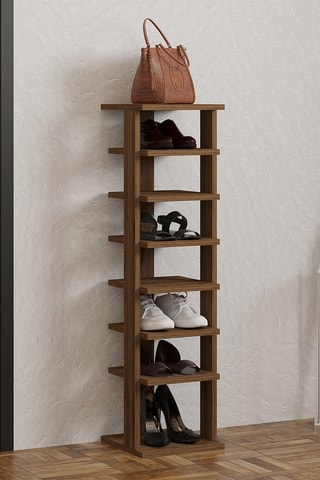 Etagère à chaussures Ayka - 29,6 x 110 x 29,6 cm