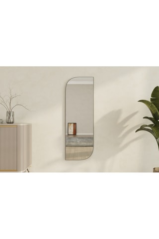 Miroir Arni - 40 x 120 x 2,2 cm - Noir