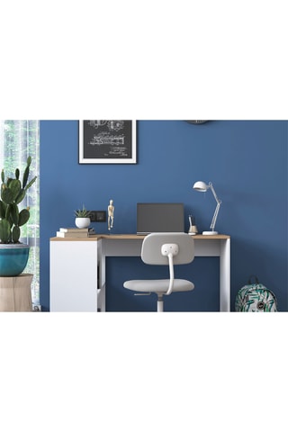 Bureau 4 niches Hattem - 120 x 74,8 x 96 cm