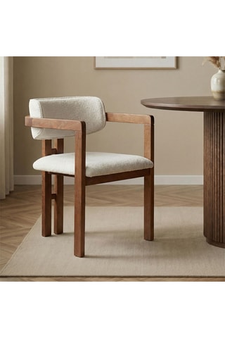 Chaise en hêtre Toscana - 54 x 76 x 54 cm