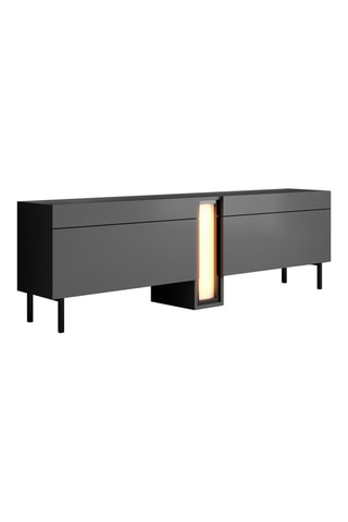 Meuble TV 2 abattants Nova - 180 x 55,5 32 cm