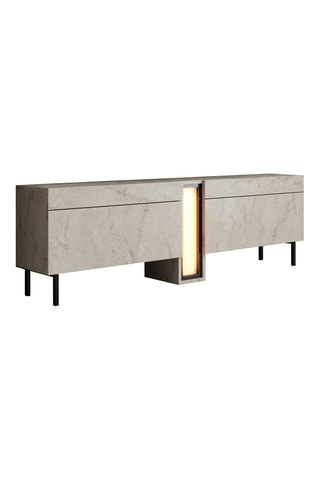 Meuble TV 2 abattants Nova - 180 x 55,5 32 cm