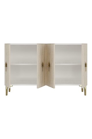 Console 4 portes Salkim - 120 x 79 x 32 cm