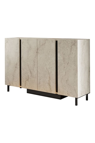 Console 4 portes Paris - 127 x 80 x 32 cm
