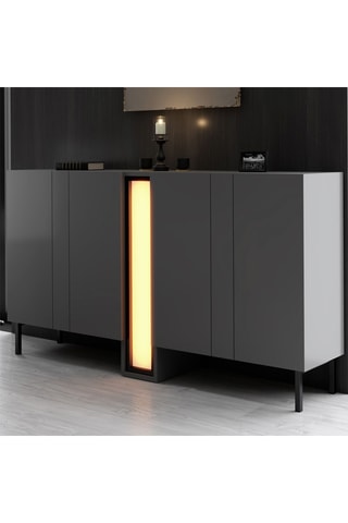 Console 2 abattants Nova - 155 x 85 x 32 cm