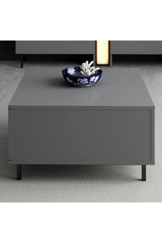 Table basse 1 abattant Paris - 75 x 40 x 75 cm