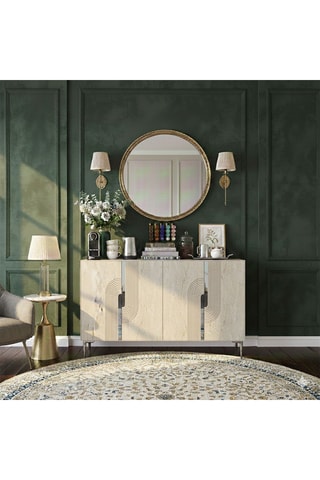 Console 4 portes Meyra - 120 x 75 x 32 cm