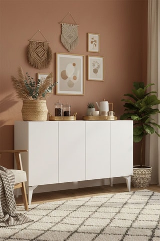 Console 4 portes Lipa - 120 x 79 x 32 cm