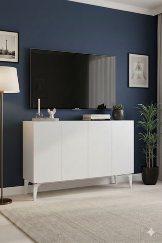 Console 4 portes Lipa - 120 x 79 x 32 cm