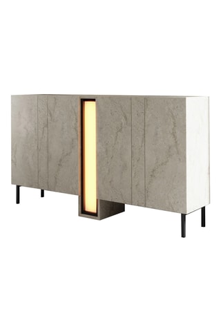 Console 2 abattants Nova - 155 x 85 x 32 cm