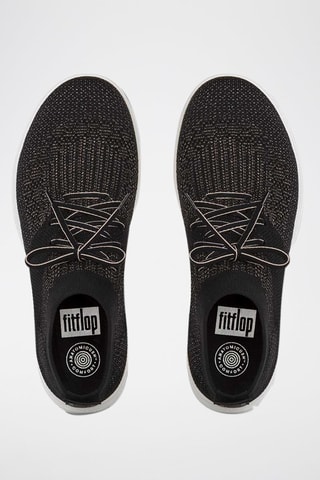 Tennis chaussettes compensées - Noir