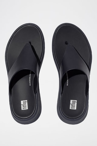 Sandales en cuir F-Mode - Noir