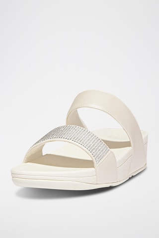 Mules à talons compensées Lulu - Beige