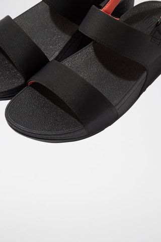 Sandales compensées Lulu - Noir