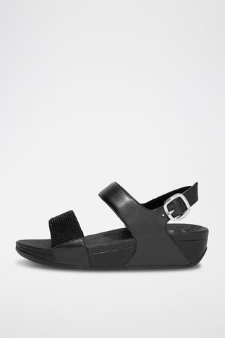 Sandales compensées Lulu - Noir