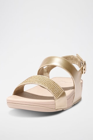 Sandales compensées Lulu - Argenté