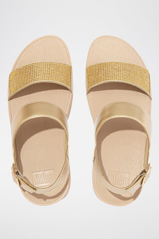 Sandales compensées Lulu - Argenté