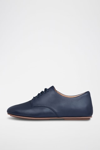 Derbys en cuir Adeola - Bleu