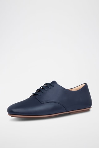 Derbys en cuir Adeola - Bleu