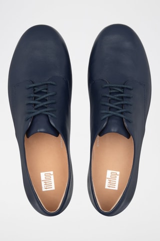 Derbys en cuir Adeola - Bleu