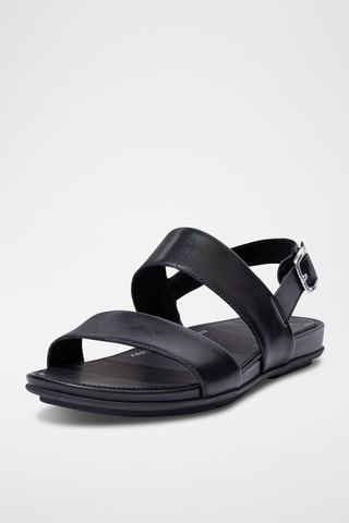 Sandales en cuir Gracie - Noir