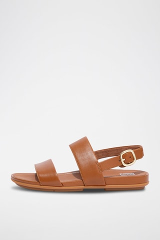 Sandales en cuir Gracie - Marron