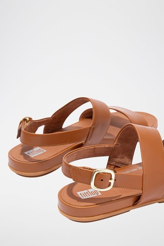 Sandales en cuir Gracie - Marron