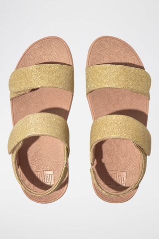 Sandales compensées Lulu - Argenté