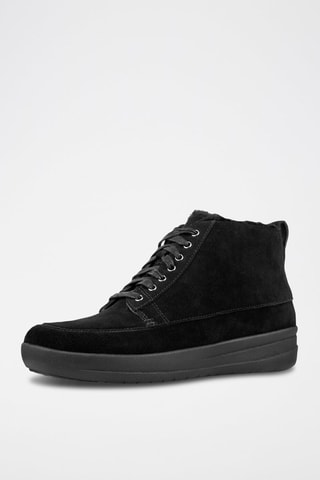 Bottines en nubuck Stefanie - Noir