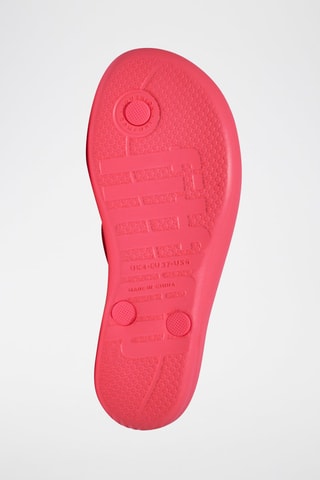 Tongs en cuir - Rose