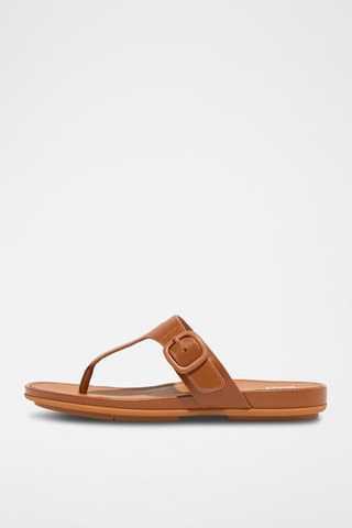Sandales en cuir Gracie - Marron