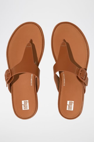 Sandales en cuir Gracie - Marron