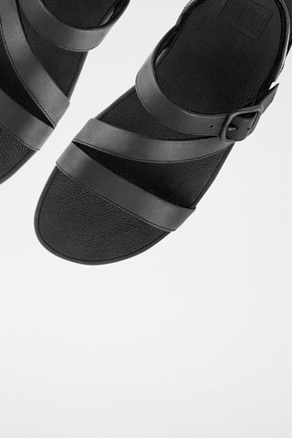 Sandales en cuir The Skinny TM - Noir