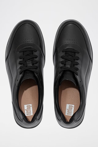 Baskets en cuir Rally - Noir