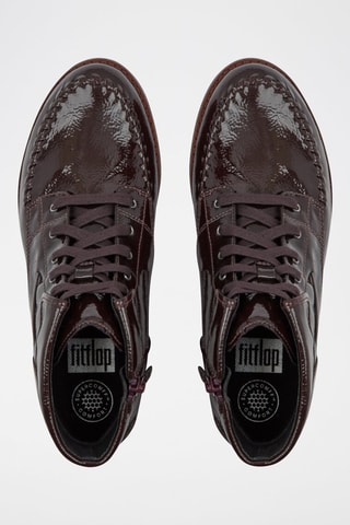 Bottines vernies Gianini - Marron