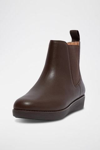 Bottines Chelsea en cuir Sumi - Marron