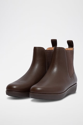 Bottines Chelsea en cuir Sumi - Marron