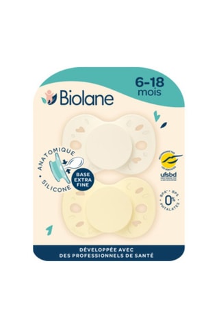 Sucette anatomique en silicone Essentielle - De 6 à 18 mois