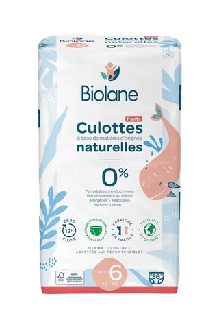 3 x 36 couches éco-responsables - T6 (16 kg et +)