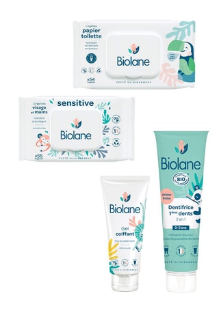 Kit toilette bébé - 4 produits