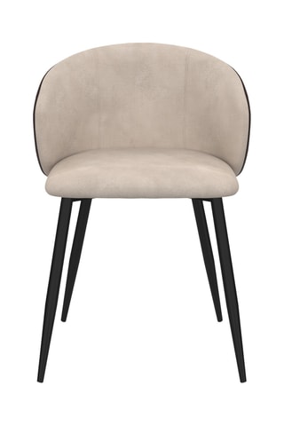 2 chaises Leona - 71 x 53 x 51 cm